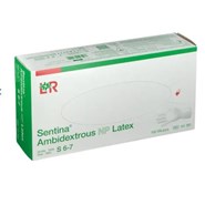 Latex-Handschuhe Sentina® Ambidextrous (puderfrei) "XL" (90 Stück) weiß